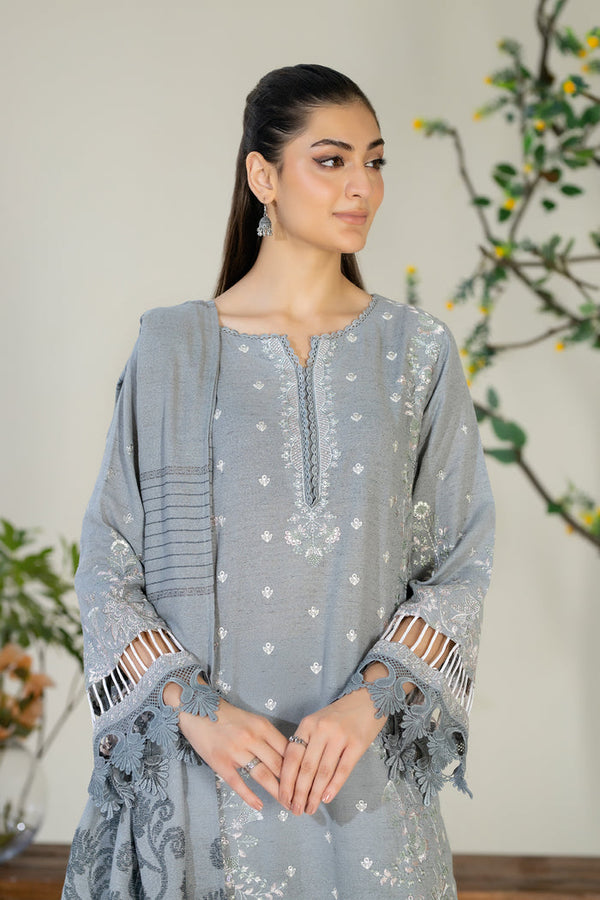 Johra Eshaal Karandi 3pc Unstitched suit. JE-241