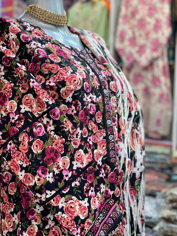 Bin Saeed 3Pc Stitched Khaddar Printed Suit – BSK-027