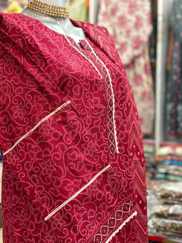 Bin Saeed 3Pc Stitched Khaddar Printed Suit – BSK-029