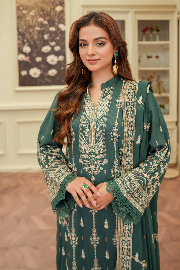 Johra | Embroidered Viscose 3PC – JE-091